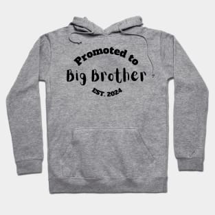 Promoted to Big Brother Est, 2024 Hoodie